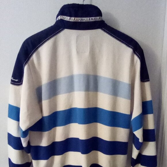 Green Coast Yachting Cotton Pullover Italy Size L - Picture 2 of 16